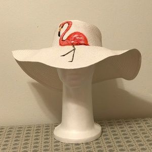 Flamingo Wide Brim Hat